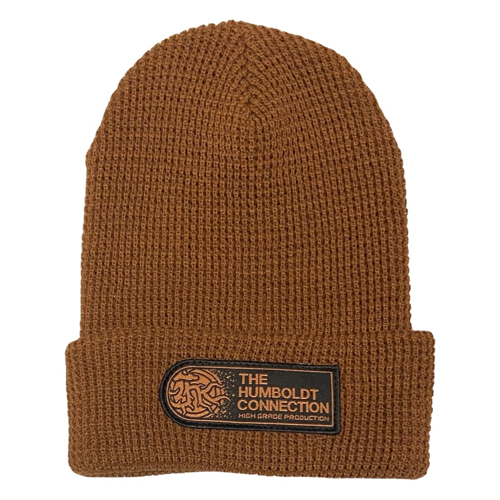 NWT Waffle Cuff Beanie Rust
